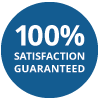 100% Satisfaction guaranteed